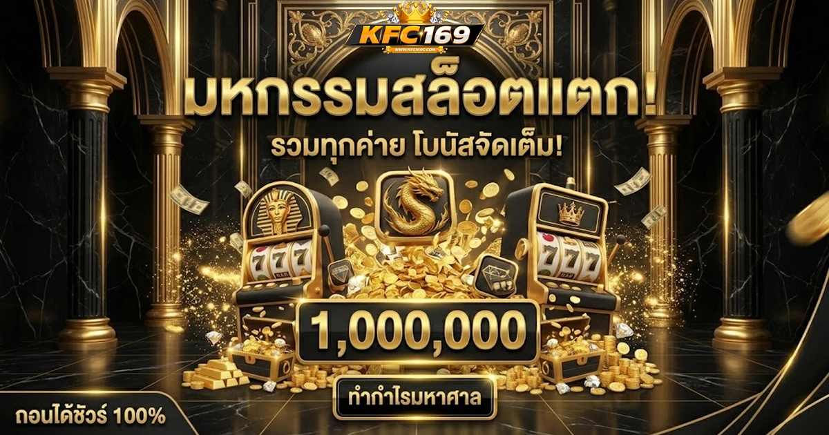 kfc169 มหากรรมสล็อตแตก
